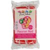 Potahovací hmota a marcipán FunCakes Marcipán Passion Red červený 250 g