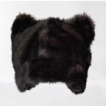 Woolnil hřejivá zimní čepice Kočka černá – Zboží Mobilmania