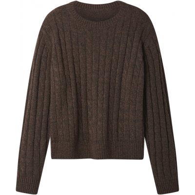 esmara Dámský úpletový svetr s podílem vlny hnědá – Zboží Dáma esmara Dámský úpletový svetr s podílem vlny hnědá – Zboží Dáma