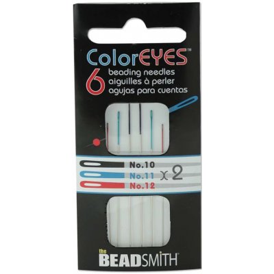 ColorEYES korálkovací jehly Velikost: 3 velikosti – Zboží Dáma