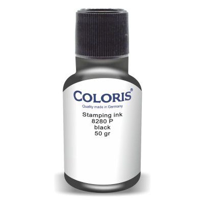 Coloris Razítková barva 8280 P černá 50 g