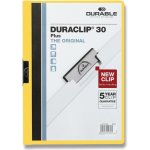 Durable Duraclip plastový rychlovazač na 30 listů žlutý A4 – Hledejceny.cz
