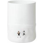 räder Porcelánová váza Snowball Fight, přírodní barva, dřevo, porcelán – Hledejceny.cz