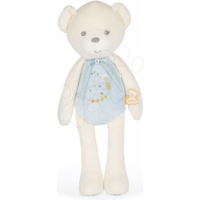 Kaloo medvěd s hudbou Musical Doll Bear Perle modrý s jemnou melodií z měkkého materiálu