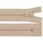 Prima-obchod Spirálový zip No 3 délka 45 cm pinlock, barva 307 krémová – Hledejceny.cz