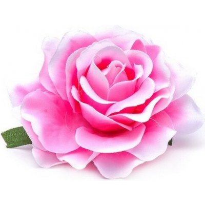 Ozdoba do vlasů růžička růžová – Zboží Mobilmania
