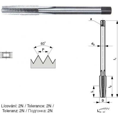 BUČOVICE TOOLS Závitník 3070 M3 2N NO 118 030 – Hledejceny.cz