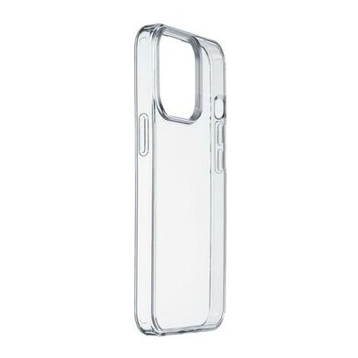 Pouzdro Cellularline Clear Duo Zadní s ochranným rámečkem Apple iPhone 14 Pro Max čiré