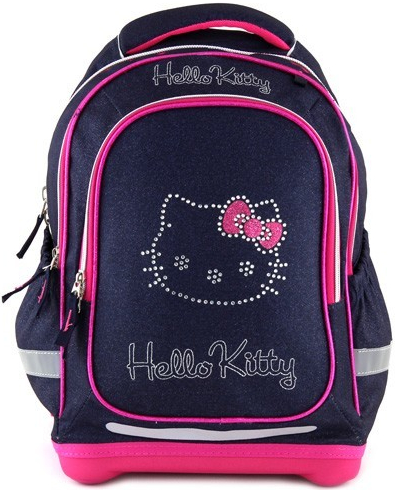 Target batoh Hello Kitty tmavě jeans modrá