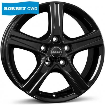 Borbet CWD 10,5x21 5x130 ET50 black – Sleviste.cz