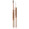 Tužka na obočí Makeup Revolution Fluffy Brow Filter Duo oboustranná tužka na obočí pro fixaci a tvar Blonde 0,12 g