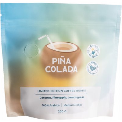 Przyjaciele Kawy Piña Colada 100% arabica zrnková 0,2 kg – Hledejceny.cz