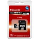 paměťová karta Transcend microSDHC 8 GB Class 4 TS8GUSDHC4