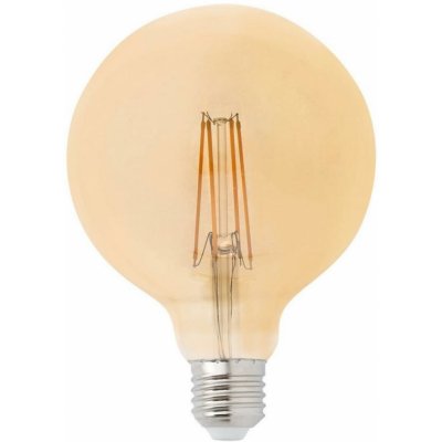 FARO LED žárovka GLOBE filament AMBER E27 5W 2200K DIM – Hledejceny.cz