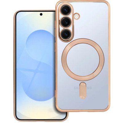 Forcell Electro Mag Cover Samsung S25 gold 297032 – Zboží Živě