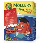 Mollers Omega 3 Želé Rybičky malinová příchuť 45 tablet – Zboží Dáma