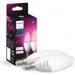 Philips Hue White and Color Ambiance Bluetooth LED žárovka E14 set 2ks 8719514356719 2x4W 2x470lm 2000-6500K RGB – Zboží Živě
