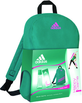 Adidas Happy Game EDT 50 ml + batoh dárková sada od 329 Kč - Heureka.cz