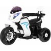 Elektrické vozítko RKToys elektrická motorka odrážedlo bílá