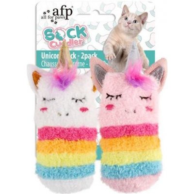 Ponožky AFP Sock Cuddler s jednorožci se šantou a aktinidií 2 ks 15,5 x 8,5 cm – Hledejceny.cz