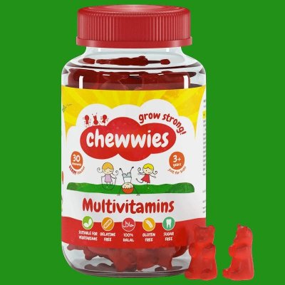 Chewwies Chewwies Multivitamins Malina 30 dávek – Hledejceny.cz