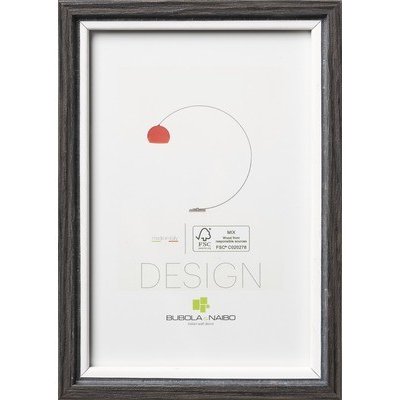Fotorámeček dřevěný WR 6790/03 tmavý dub/bílá 24x30 cm – Hledejceny.cz