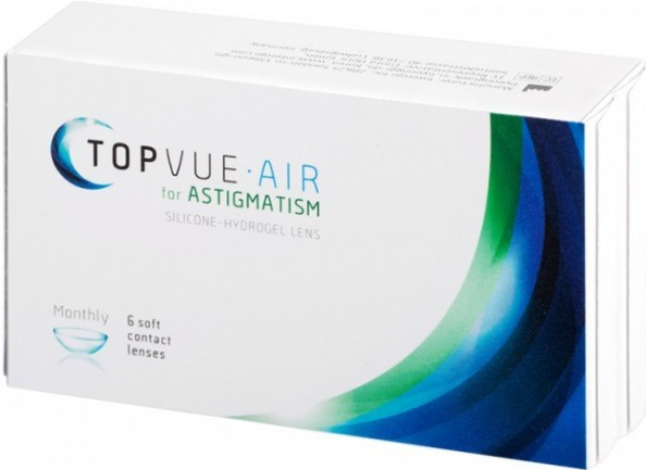 TopVue Air for Astigmatism 6 čoček