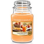Yankee Candle Farm Fresh Peach 623 g – Zboží Dáma