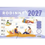 Notique týdenní rodinný plánovací s háčkem 30 × 21 cm 2027 – Sleviste.cz