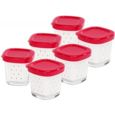 Tefal XF100501 - sada 6ks skleniček jogurtovače – Zboží Dáma