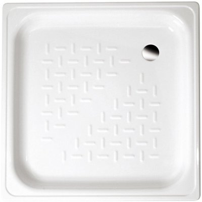 AQUALINE Smaltovaná sprchová vanička, čtverec 70x70x12cm PD70X70 – Zboží Mobilmania