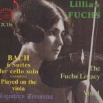 Johann Sebastian Bach - The Fuchs Legacy Vol.1 - 6 Suites For Cello Solo (complete) Played On The Viola CD – Hledejceny.cz