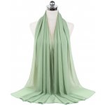 Šifónový šál přes společenské šaty Světle zelená – Sleviste.cz