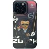 Pouzdro a kryt na mobilní telefon Apple Zuck Bear case BERLIN BOSS MAG kompatibilní s MagSafe fpro Apple iPhone 16 Pro Max, eins suave