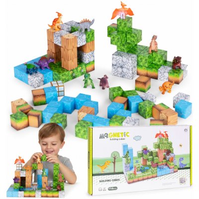 MULTISTORE Magnetické kostky 114 ks – Hledejceny.cz