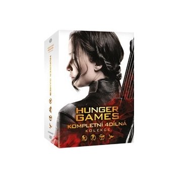 HUNGER GAMES 1 - 4 Kolekce DVD