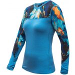 Sensor Merino Impress Dámské tričko dl. rukáv modrá – Zboží Dáma