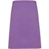 Zástěra Premier Workwear Pracovní zástěra středně dlouhá PR151 Rich Violet Pantone 2587 70x50cm