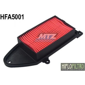 Filtr vzduchový HFA5001 (HifloFiltro) - Kymco 125 Agility City + 125 People + 125 Super 8 + 150 Agility City + 150 People + 150 Super 8 + 200 Agility i.e. + 200i People + Malaguti 125 Ciak + 150 Ciak