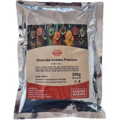Mistr Málek Moravská klobása Premium 200 g – Hledejceny.cz