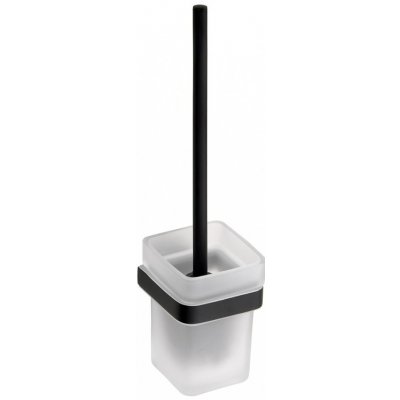 Bemeta Nero WC štětka miska sklo 135013010 – Hledejceny.cz