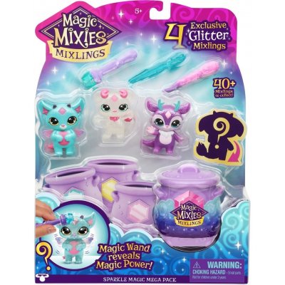 Moose Magic Mixies Mixlings Sparkle Magic 4er Pack