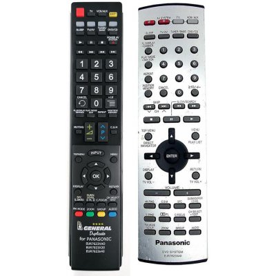 Dálkový ovladač General Panasonic EUR7623XAO, EUR7623X20, EUR7623X40