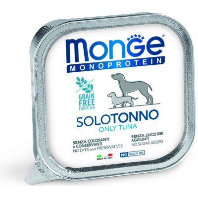 Monge Monoprotein Adult Dog tuňák 150 g – Zboží Mobilmania