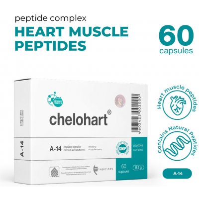 Garmonia Chelohart peptidový komplex 60 kapslí – Hledejceny.cz
