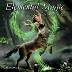 Anne Stokes Elemental Magic Mini Wall 2024