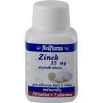 MedPharma Zinek 15mg 37 tablet – Hledejceny.cz