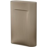 Muuto Váza Ridge Vase Frosted Glass béžová High 48,5 – Hledejceny.cz