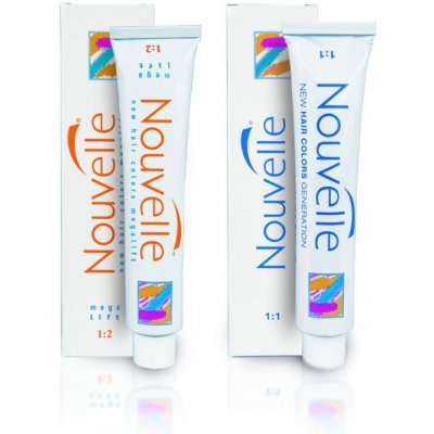 Nouvelle Hair Color Barva na vlasy 9.12 velmi světlá perleťová blond 100ml – Zboží Dáma