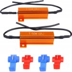 AMiO Rezistor pro LED žárovky CANBUS 6Ohm 50W 2 ks AMiO-02452 – Zboží Mobilmania